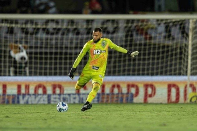 Everson completou 300 jogos pelo Atlético-MG - (crédito: - Foto: Pedro Souza / Atlético) Everson completou 300 jogos pelo Atlético-MG - (crédito: - Foto: Pedro Souza / Atlético)
