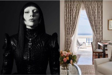 A estrutura do show de Lady gaga vai contar contar com recursos de iluminação e coreografias ensaiadas diretamente nos salões do Copacabana Palace durante a semana que antecede o evento -  (crédito: Reprodução / Copacabana Palace / Reprodução Instagram )