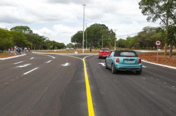 Novo acesso da Epig ao Parque da Cidade Dona Sarah Kubitschek, imagem feita em 30 de novembro de 2024