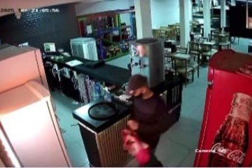 Segundo a polÃ­cia, o suspeito possui passagens pela Lei Maria da Penha e descumprimento de medidas protetivas -  (crédito: Material cedido ao Correio)