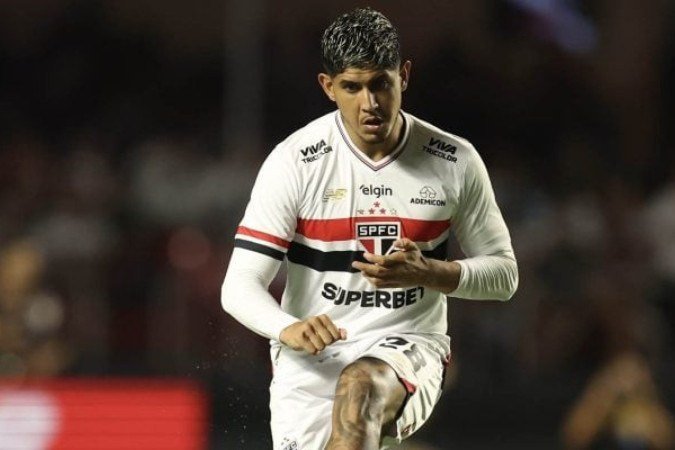 Alan Franco depende de evolução para retornar aos treinamentos - (crédito: Foto: Divulgação/São Paulo) Alan Franco depende de evolução para retornar aos treinamentos - (crédito: Foto: Divulgação/São Paulo)