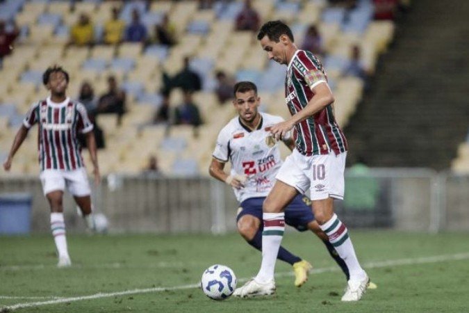 Paulo Henrique Ganso alcança mais um marca histórica com a camisa do Fluminense - (crédito: Foto: Lucas Merçon/Fluminense FC) Paulo Henrique Ganso alcança mais um marca histórica com a camisa do Fluminense - (crédito: Foto: Lucas Merçon/Fluminense FC)