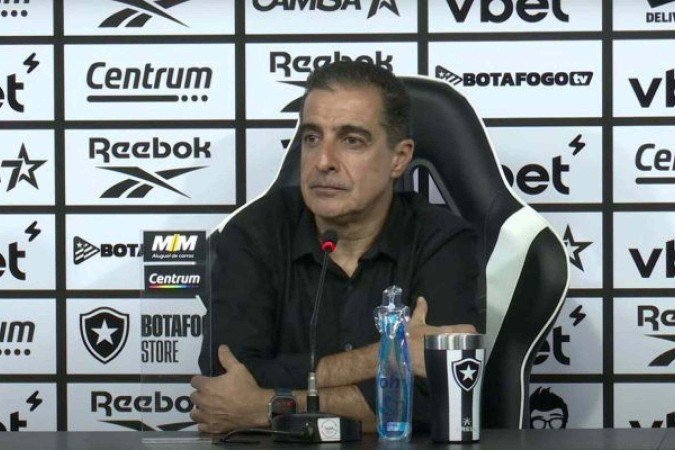 Renato Paiva, técnico do Botafogo - (crédito: Foto: Reprodução) Renato Paiva, técnico do Botafogo - (crédito: Foto: Reprodução)
