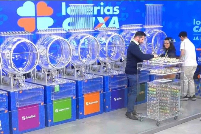 Loterias CAIXA | 30/04/2025
- (crédito: Reprodução/CAIXA) Loterias CAIXA | 30/04/2025
- (crédito: Reprodução/CAIXA)