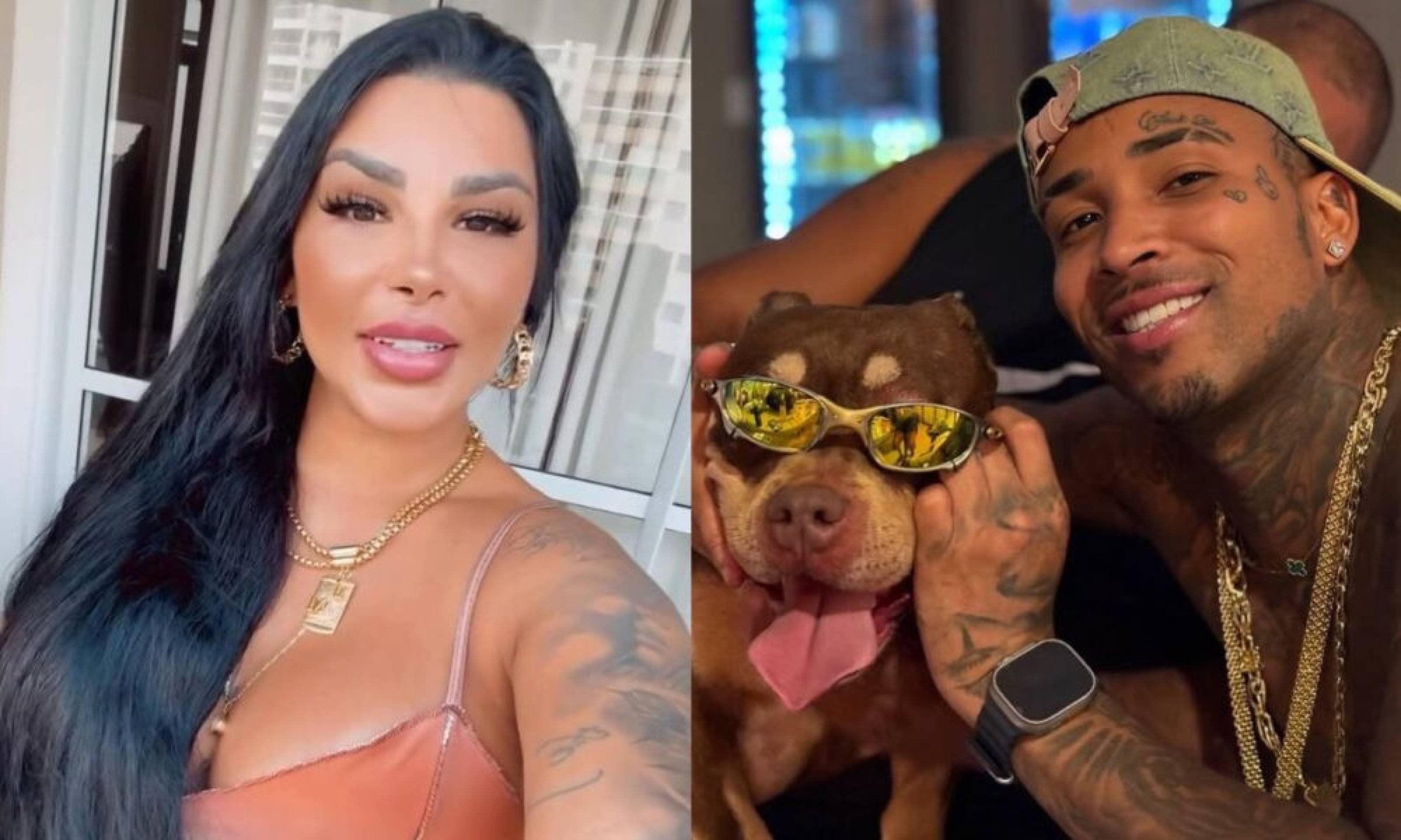 Jenny Miranda rebate ataques de Gato Preto: ‘Seu verme’ - Tupi - Pablo Oliveira