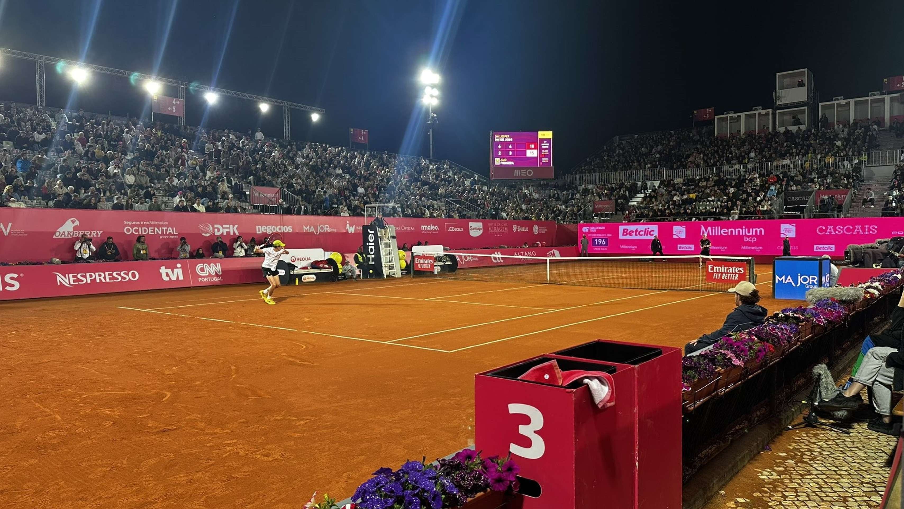 João Fonseca é eliminado na estreia no Challenger de Estoril, em Portugal João Fonseca é eliminado na estreia no Challenger de Estoril, em Portugal