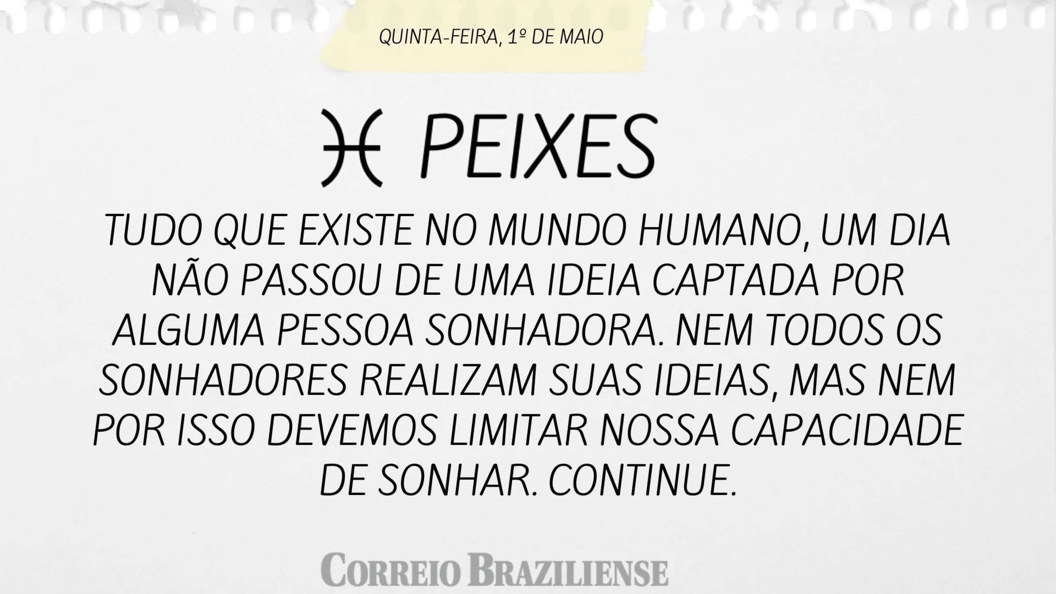 PEIXES | 1º DE MAIO
