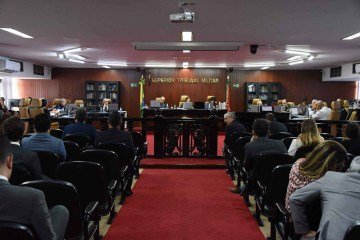 Plenário do Superior Tribunal Militar (STM) -  (crédito: Superior Tribunal Militar/Divulgação)