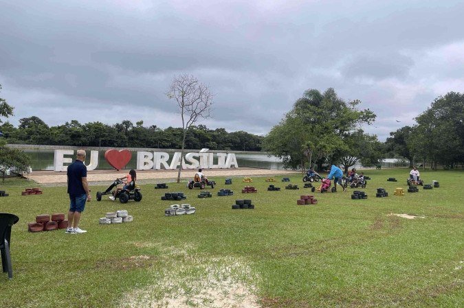 Kart pedal divertiu o público em atividade no Zoo