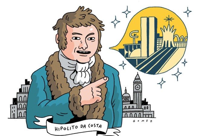 Artigo Instituto historico 0205
Hipólito da Costa - (crédito: Caio Gomez) Artigo Instituto historico 0205
Hipólito da Costa - (crédito: Caio Gomez)