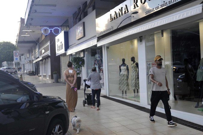 Os dados fazem parte do Panorama do Comércio do Distrito Federal, estudo da Câmara de Dirigentes Lojistas (CDL-DF) -  (crédito: Minervino Júnior/CB/D.A.Press)