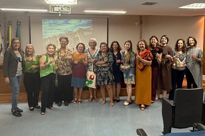 Algumas das autoras e biografadas mulheres da Comunicação DF - (crédito: Cedido ao Correio) Algumas das autoras e biografadas mulheres da Comunicação DF - (crédito: Cedido ao Correio)