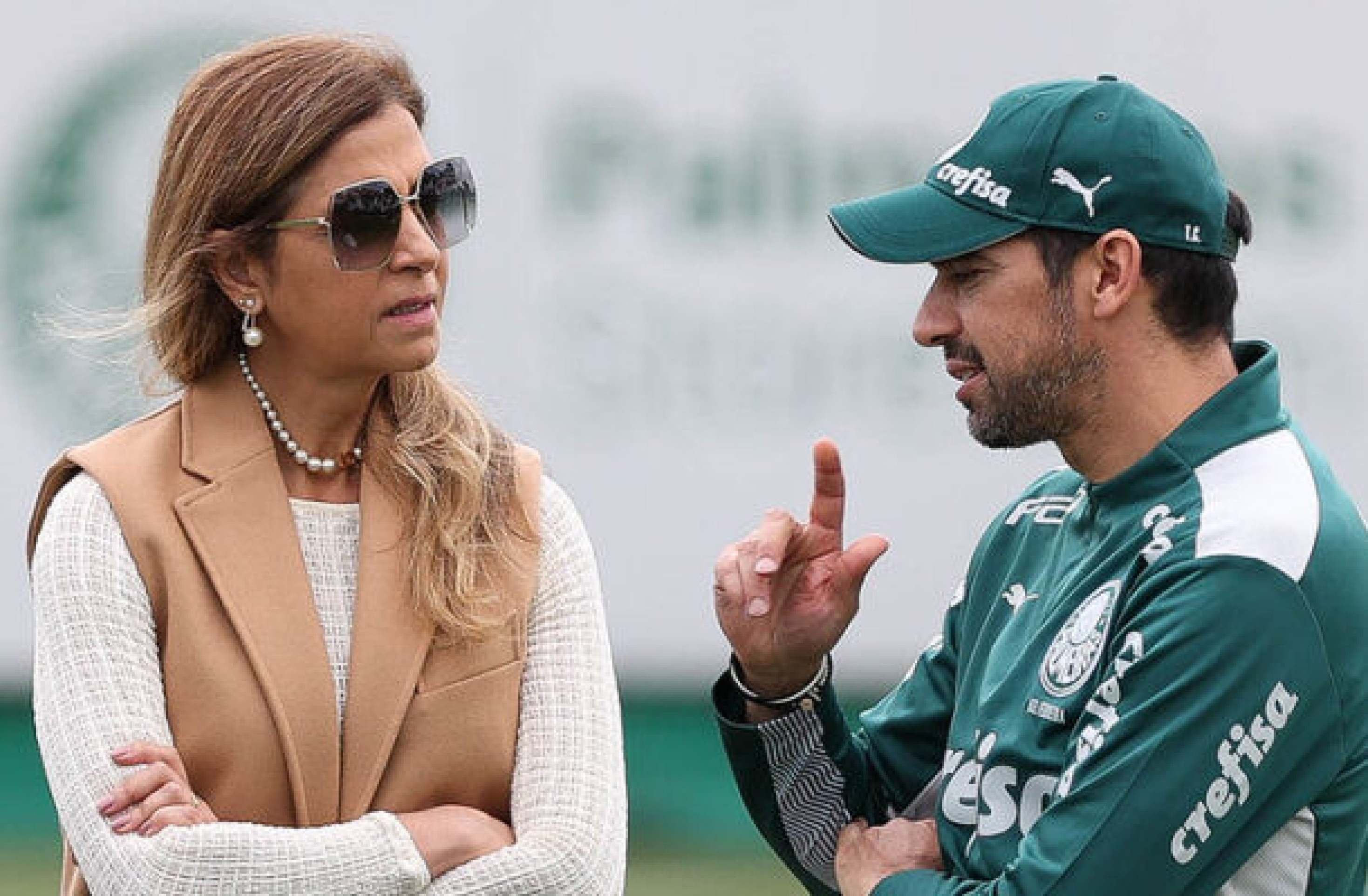 Leila reforça foco de Abel no Palmeiras: ‘Se a CBF quiser, Ednaldo vai me ligar’