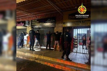 No Sudoeste, um estabelecimento foi flagrado desrespeitando a norma e recebeu uma multa administrativa -  (crédito: Divulgação/PMDF)