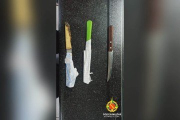 Homem é preso após fazer esposa e filha reféns com faca em Taguatinga