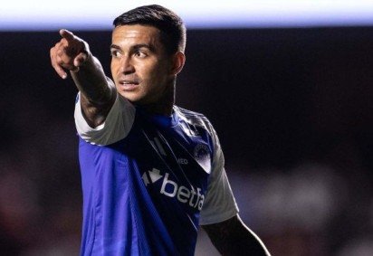 Dudu rescinde com o Cruzeiro -  (crédito: Gustavo Aleixo/Cruzeiro)