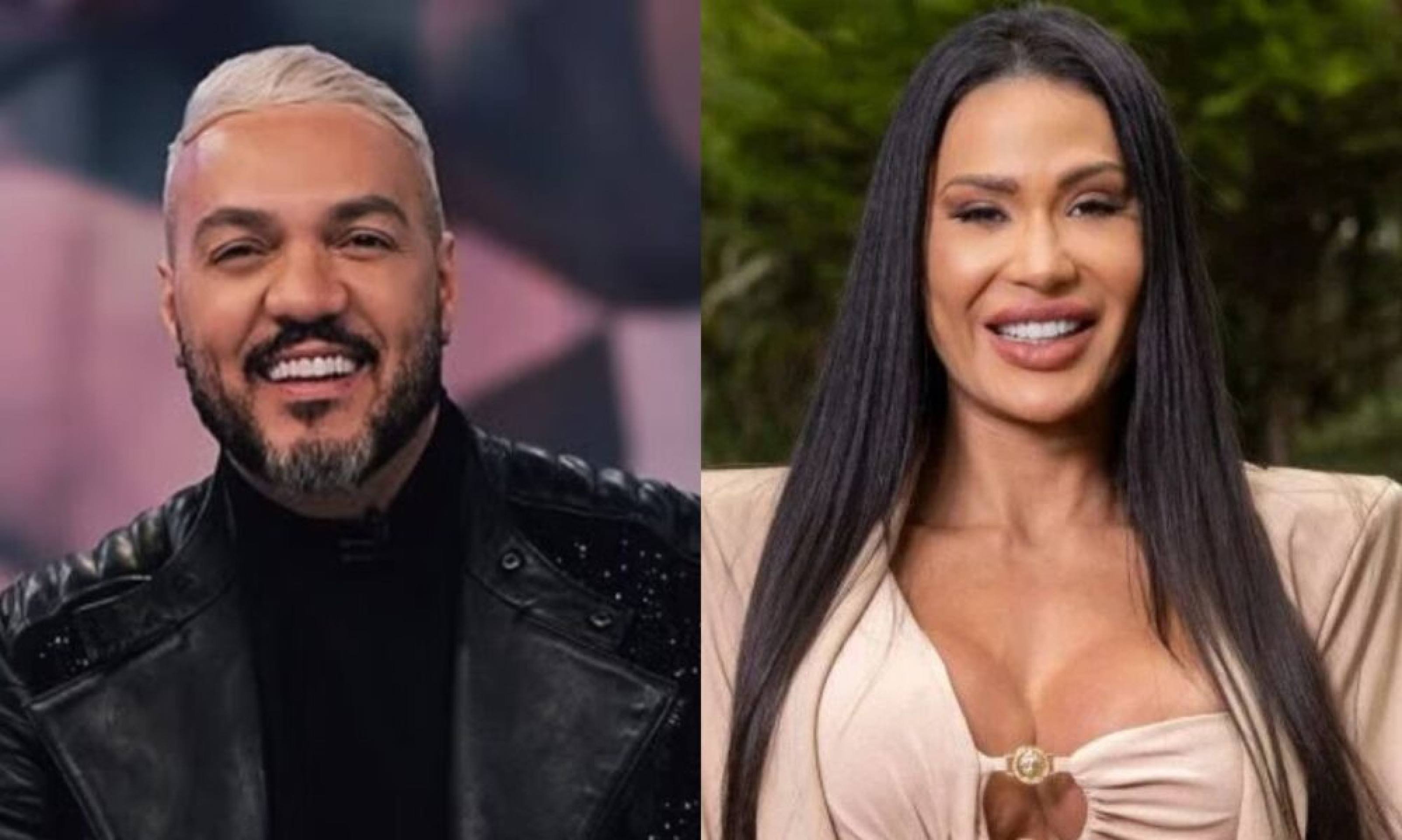 Saiba como foi o primeiro contato de Belo e Gracyanne após o reality -  (crédito: Tupi - Pablo Oliveira)