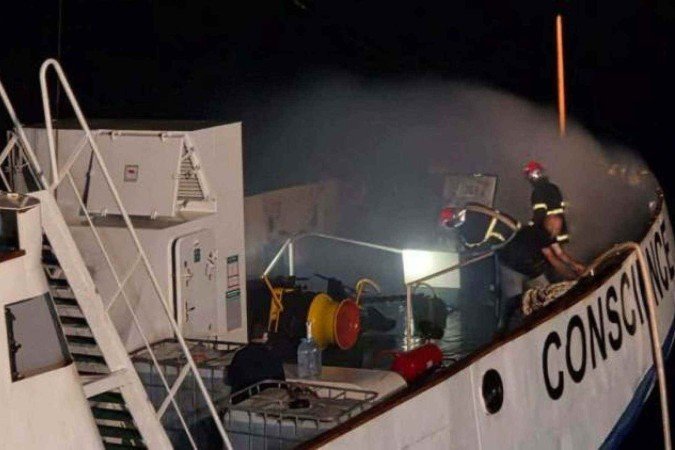 O brasileiro Thiago Ávila é parte da Freedom Flotilla Coalition - (crédito: Reprodução) O brasileiro Thiago Ávila é parte da Freedom Flotilla Coalition - (crédito: Reprodução)