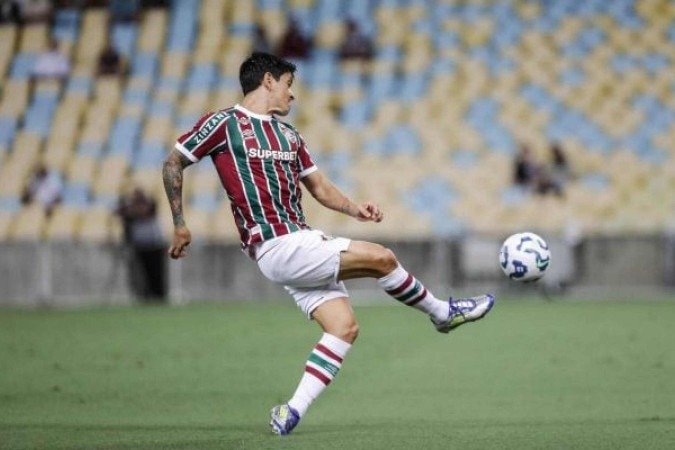 Cano, do Fluminense, ficará longe dos gramados de quatro a seis semanas - (crédito: Foto: Lucas Merçon/Fluminense) Cano, do Fluminense, ficará longe dos gramados de quatro a seis semanas - (crédito: Foto: Lucas Merçon/Fluminense)