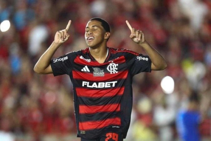 Joshua entrou em campo e deixou sua marca no triunfo do Flamengo sobre o Botafogo-PB - (crédito: Foto: Gilvan de Souza/Flamengo) Joshua entrou em campo e deixou sua marca no triunfo do Flamengo sobre o Botafogo-PB - (crédito: Foto: Gilvan de Souza/Flamengo)