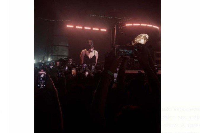 Lady Gaga faz ensaio de show no Rio de Janeiro -  (crédito: Material cedido ao Correio)