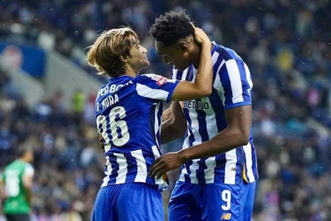 Samu chegou a 18 gols no Campeonato Português - (crédito: Foto: Divulgação / Porto) Samu chegou a 18 gols no Campeonato Português - (crédito: Foto: Divulgação / Porto)
