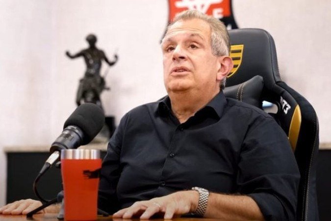 Luiz Eduardo Baptista, o Bap, presidente do Flamengo - (crédito: Foto: Reprodução Youtube canal Flamengo TV) Luiz Eduardo Baptista, o Bap, presidente do Flamengo - (crédito: Foto: Reprodução Youtube canal Flamengo TV)