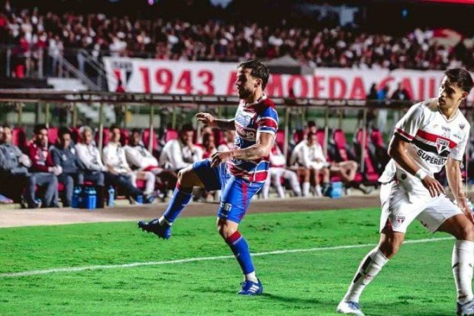 São Paulo e Fortaleza abriram a 7ª rodada do Brasileirão nesta sexta-feira - (crédito: Foto: Matheus Amorim/Fortaleza EC) São Paulo e Fortaleza abriram a 7ª rodada do Brasileirão nesta sexta-feira - (crédito: Foto: Matheus Amorim/Fortaleza EC)