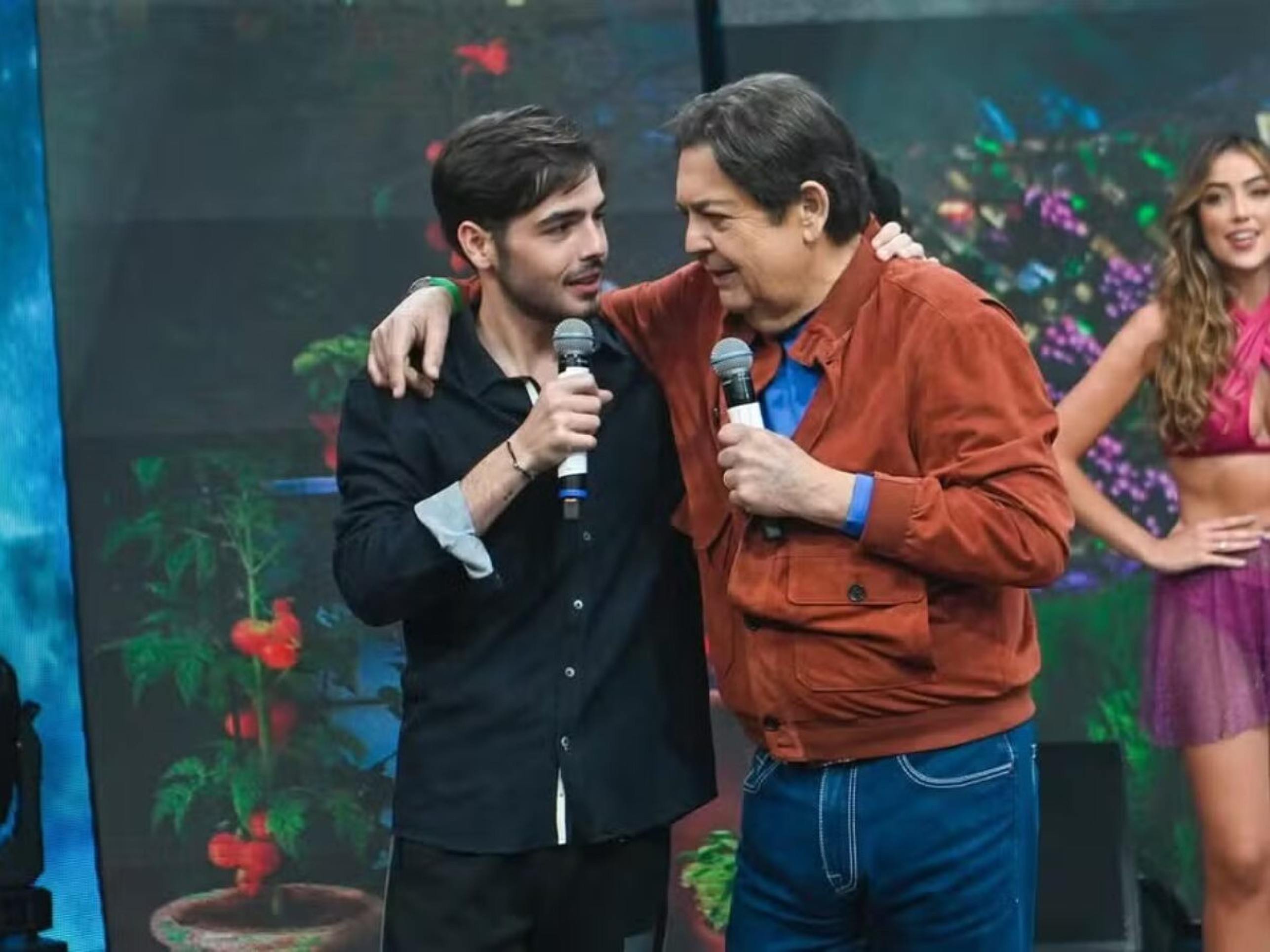 No aniversário do pai, João Silva faz homenagem para Faustão No aniversário do pai, João Silva faz homenagem para Faustão