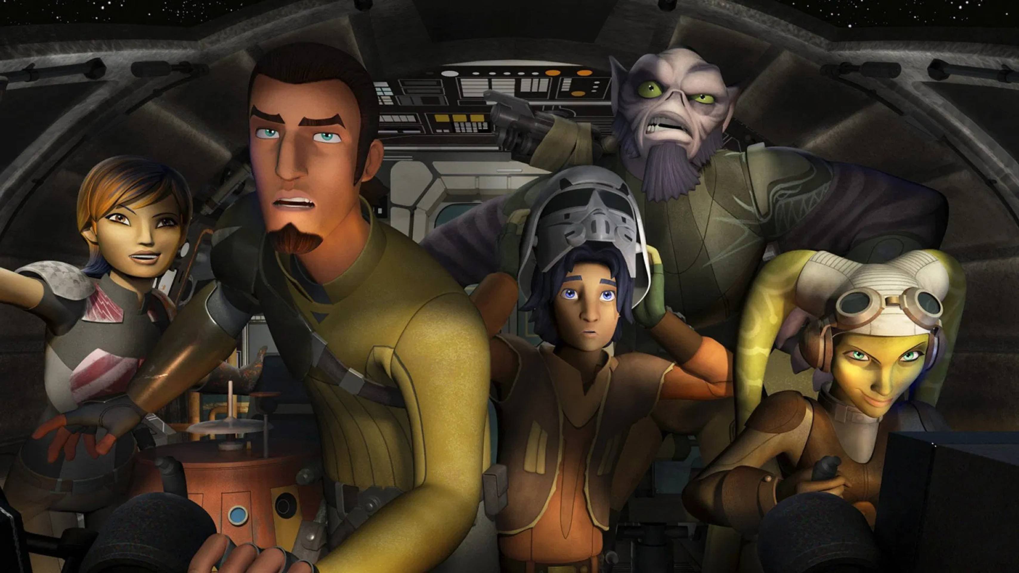 Rebels mostra um pequeno grupo de resistência ao Império