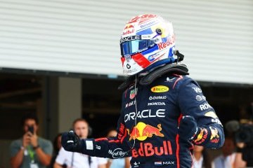 Verstappen se tornou o primeiro piloto a conquistar três pole positions na temporada       -  (crédito:  Getty Images via AFP)