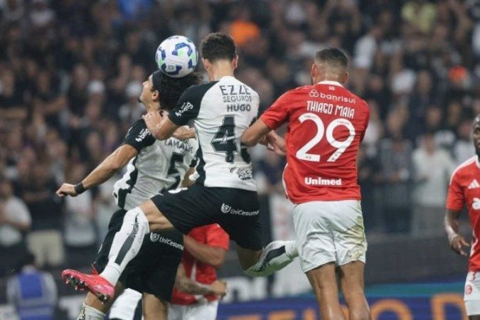 Corinthians vence o Internacional em jogo elétrico na Neo Química Arena - (crédito: Foto: Ricardo Duarte / Internacional) Corinthians vence o Internacional em jogo elétrico na Neo Química Arena - (crédito: Foto: Ricardo Duarte / Internacional)