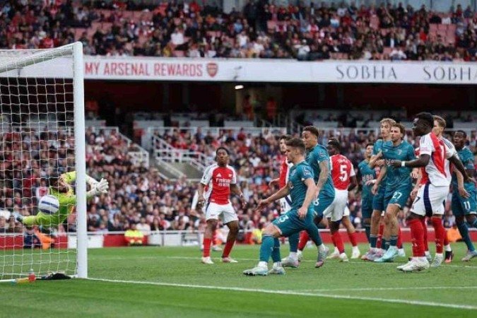 Arsenal saiu na frente mas caiu de produção e levou virada do Bournemouth - (crédito: Foto: Ryan Pierse/Getty Images) Arsenal saiu na frente mas caiu de produção e levou virada do Bournemouth - (crédito: Foto: Ryan Pierse/Getty Images)