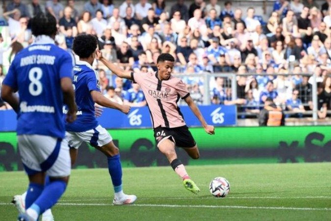 PSG, campeão francês antecipado, perdeu para o Strasbourg fora de casa -  (crédito: Divulgação/PSG)