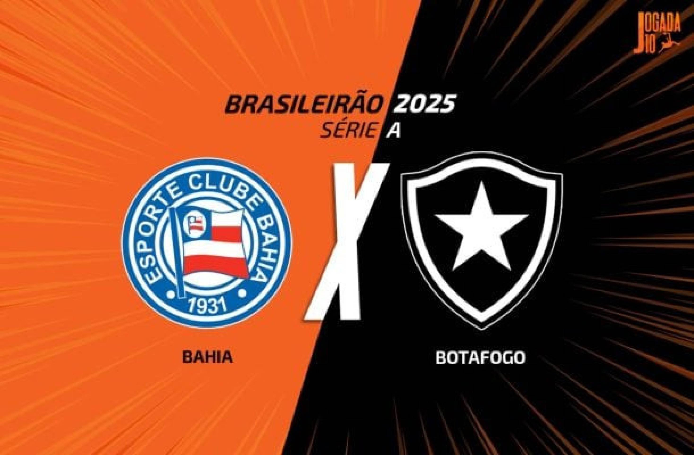 Bahia x Botafogo, AO VIVO, às 19h30, com a Voz do Esporte