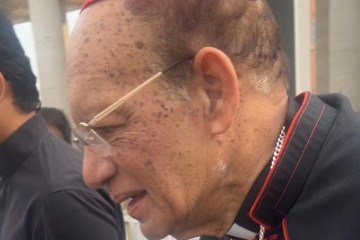 O cardeal indiano Oswald Gracias: 