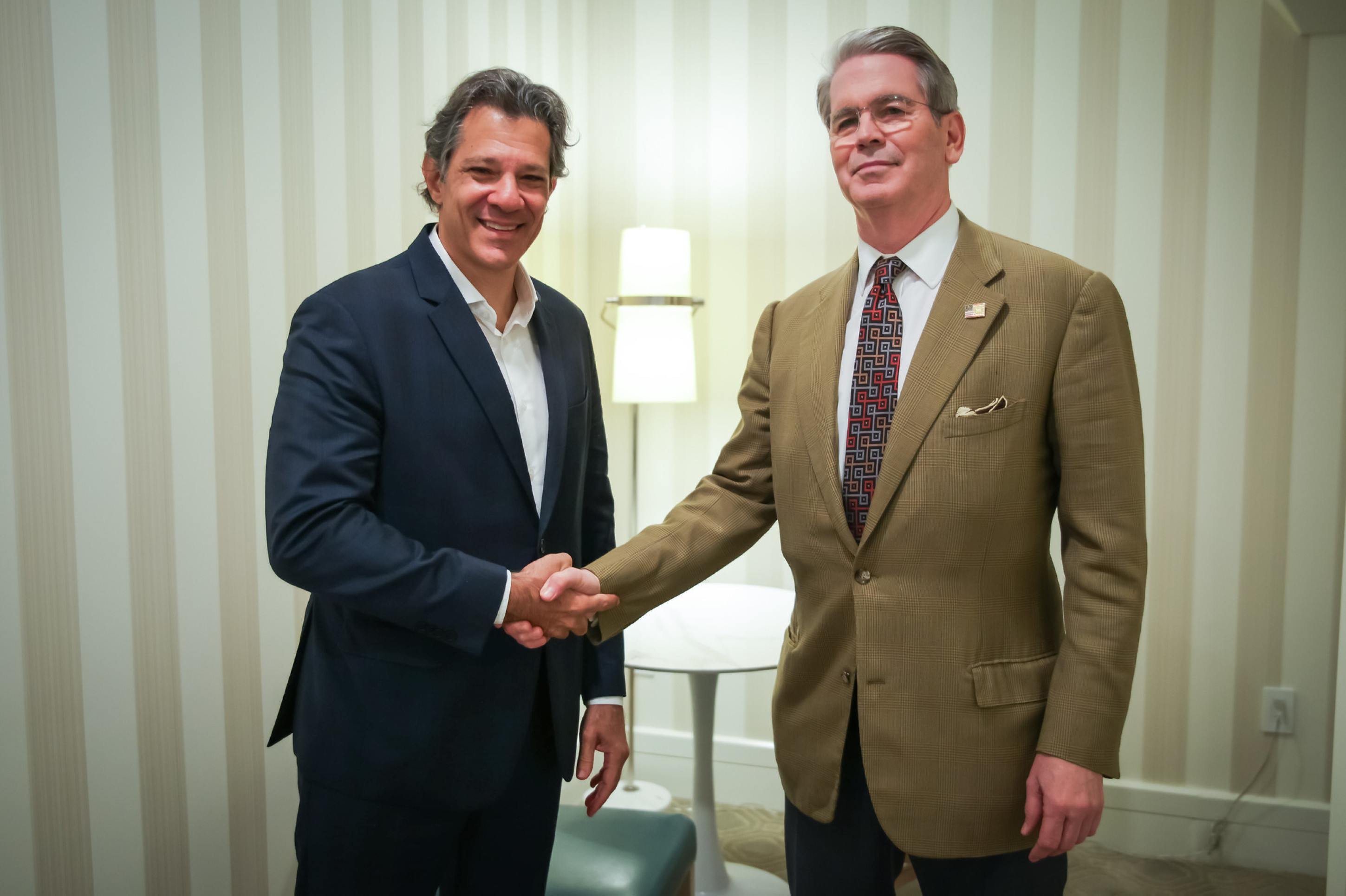 Haddad fala com secretário dos EUA sobre tarifas e vê Haddad fala com secretário dos EUA sobre tarifas e vê