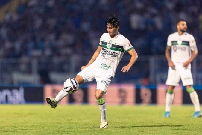Miguelito, jogador do América Mineiro - (crédito: Beno Küster/América ) Miguelito, jogador do América Mineiro - (crédito: Beno Küster/América )