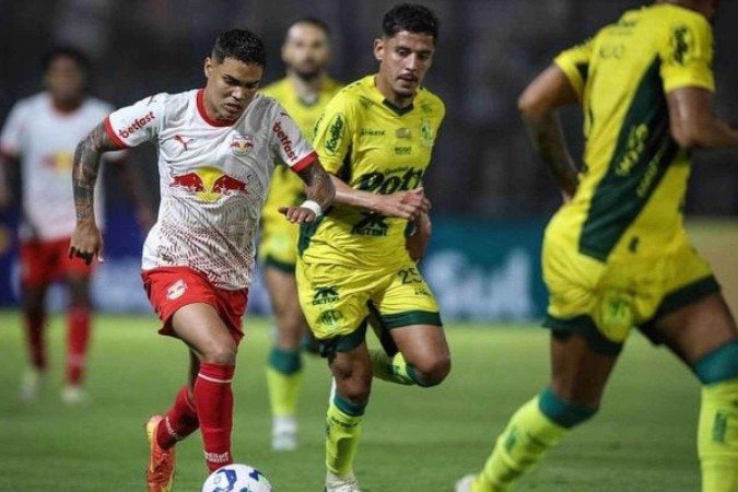 Bragantino venceu o Mirassol por 1 a 0, em Bragança Paulista, pela 7ª rodada do Brasileirão - (crédito: - Foto: Ari Ferreira/Red Bull Bragantino) Bragantino venceu o Mirassol por 1 a 0, em Bragança Paulista, pela 7ª rodada do Brasileirão - (crédito: - Foto: Ari Ferreira/Red Bull Bragantino)