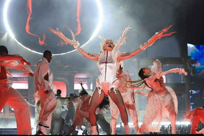 Plano de atentada tinha entre seus alvos pessoas LGBT+ que são fãs de Gaga - (crédito: Getty Images) Plano de atentada tinha entre seus alvos pessoas LGBT+ que são fãs de Gaga - (crédito: Getty Images)