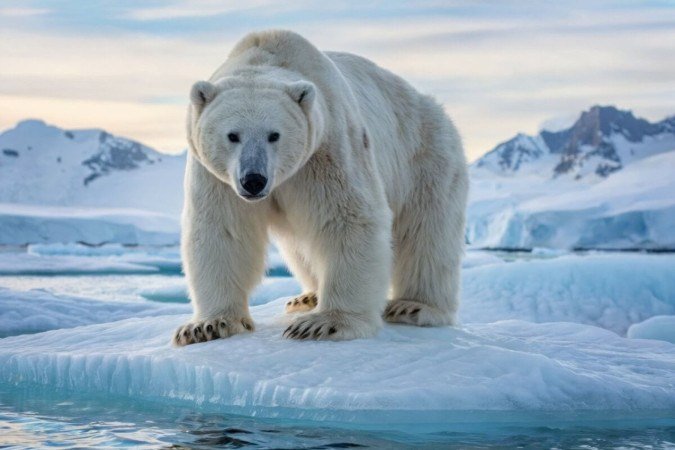 O urso-polar impressiona por seu porte físico e capacidade de sobreviver em condições extremas (Imagem: Stock8ted | Shutterstock)  -  (crédito: EdiCase)