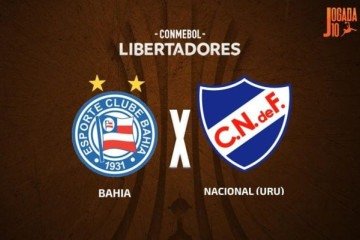 Bahia x Nacional-URU: onde assistir, escalações e arbitragem