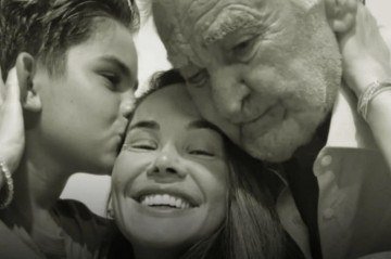 Isabele Benito e o pai Silvestre Benito - (crédito: reprodução Instagram) Isabele Benito e o pai Silvestre Benito - (crédito: reprodução Instagram)