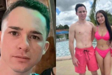 Bruno Felisberto do Nascimento Tomiello e a namorada Kethlyn Vitória de Souza -  (crédito: Reprodução / Redes sociais)