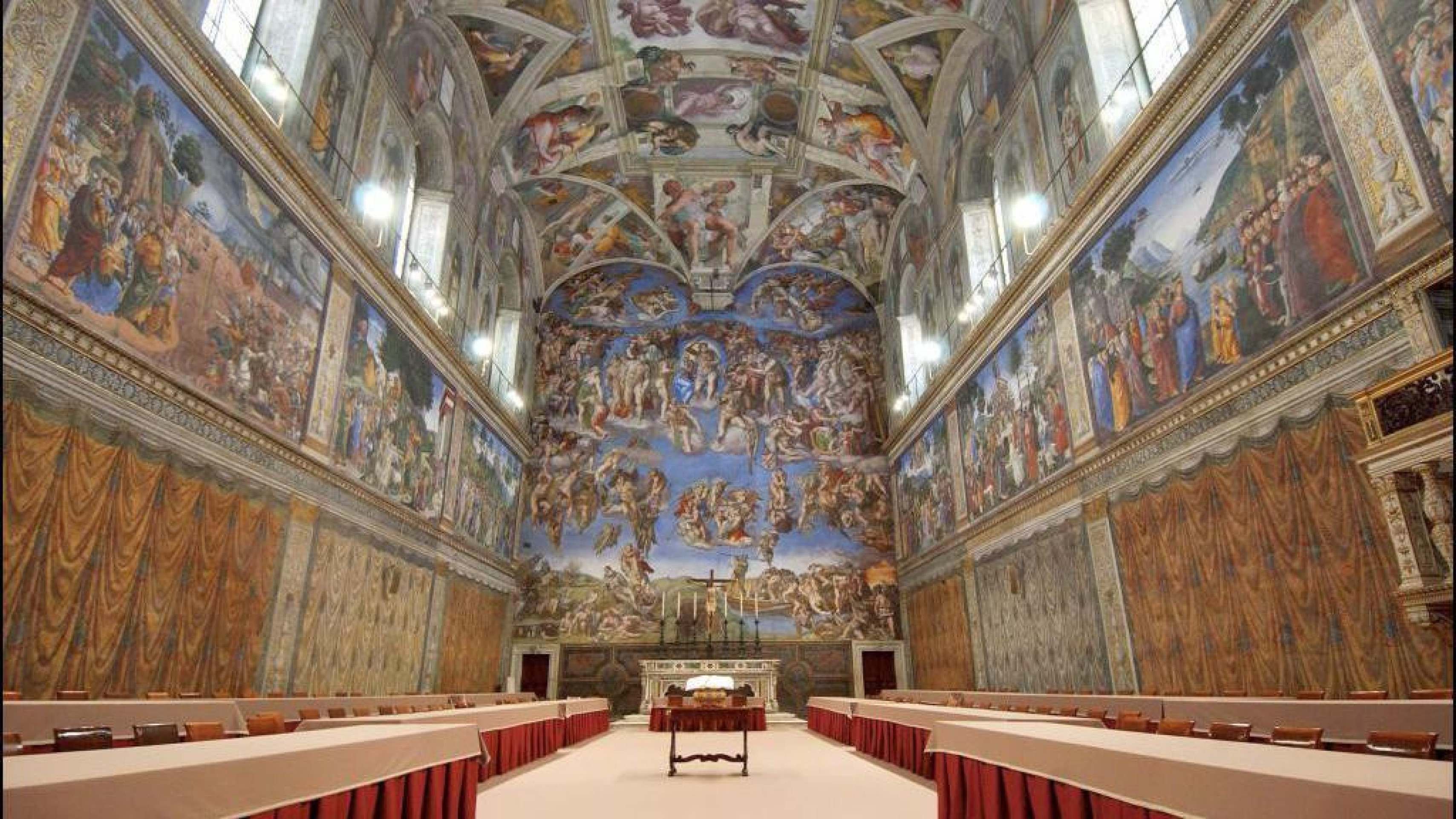 Para Michelangelo, pintar a Capela Sistina foi uma prova de sua habilidade e resistência  -  (crédito: Getty Images)