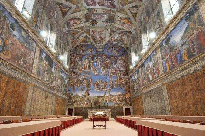 Para Michelangelo, pintar a Capela Sistina foi uma prova de sua habilidade e resistência - (crédito: Getty Images) Para Michelangelo, pintar a Capela Sistina foi uma prova de sua habilidade e resistência - (crédito: Getty Images)