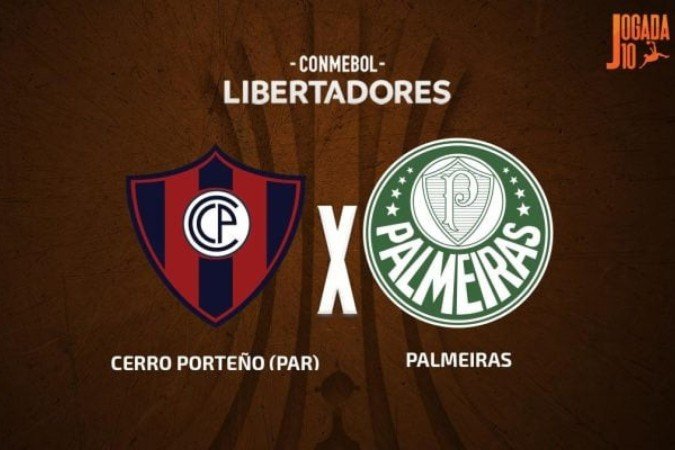 Palmeiras vai até o Paraguai tentando manter 100% na Libertadores - (crédito: Foto: Arte/Jogada10) Palmeiras vai até o Paraguai tentando manter 100% na Libertadores - (crédito: Foto: Arte/Jogada10)