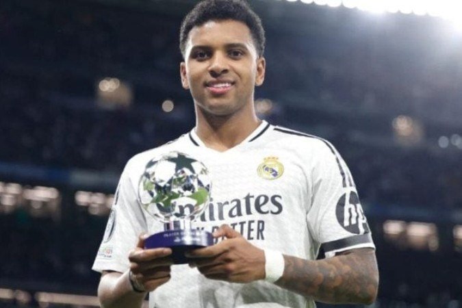Torcedor vai à loucura com suposto interesse do Manchester City em Rodrygo - (crédito: Foto: Divulgação / Real Madrid) Torcedor vai à loucura com suposto interesse do Manchester City em Rodrygo - (crédito: Foto: Divulgação / Real Madrid)