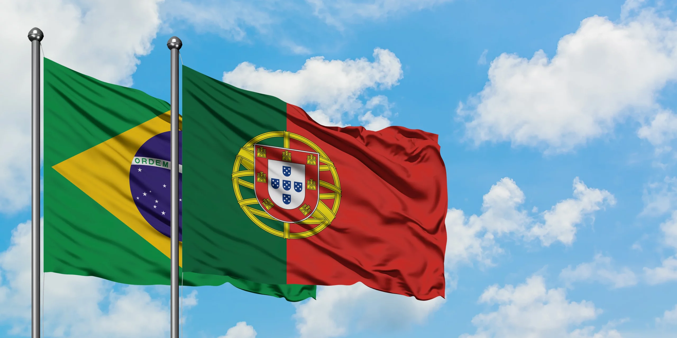 Portugal e Brasil - (crédito: Reprodução/Internet) Portugal e Brasil - (crédito: Reprodução/Internet)