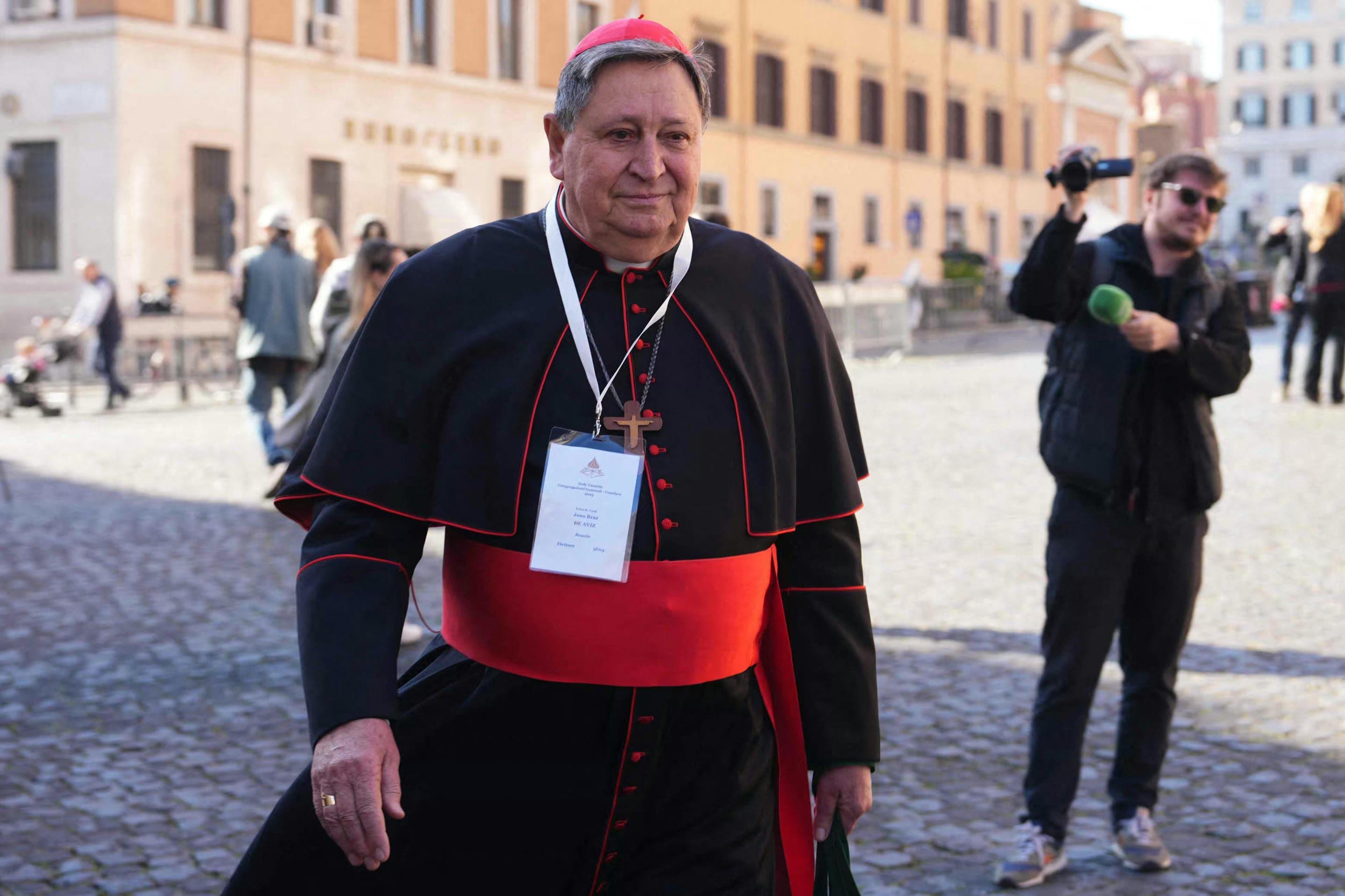 João Braz de Aviz arrives